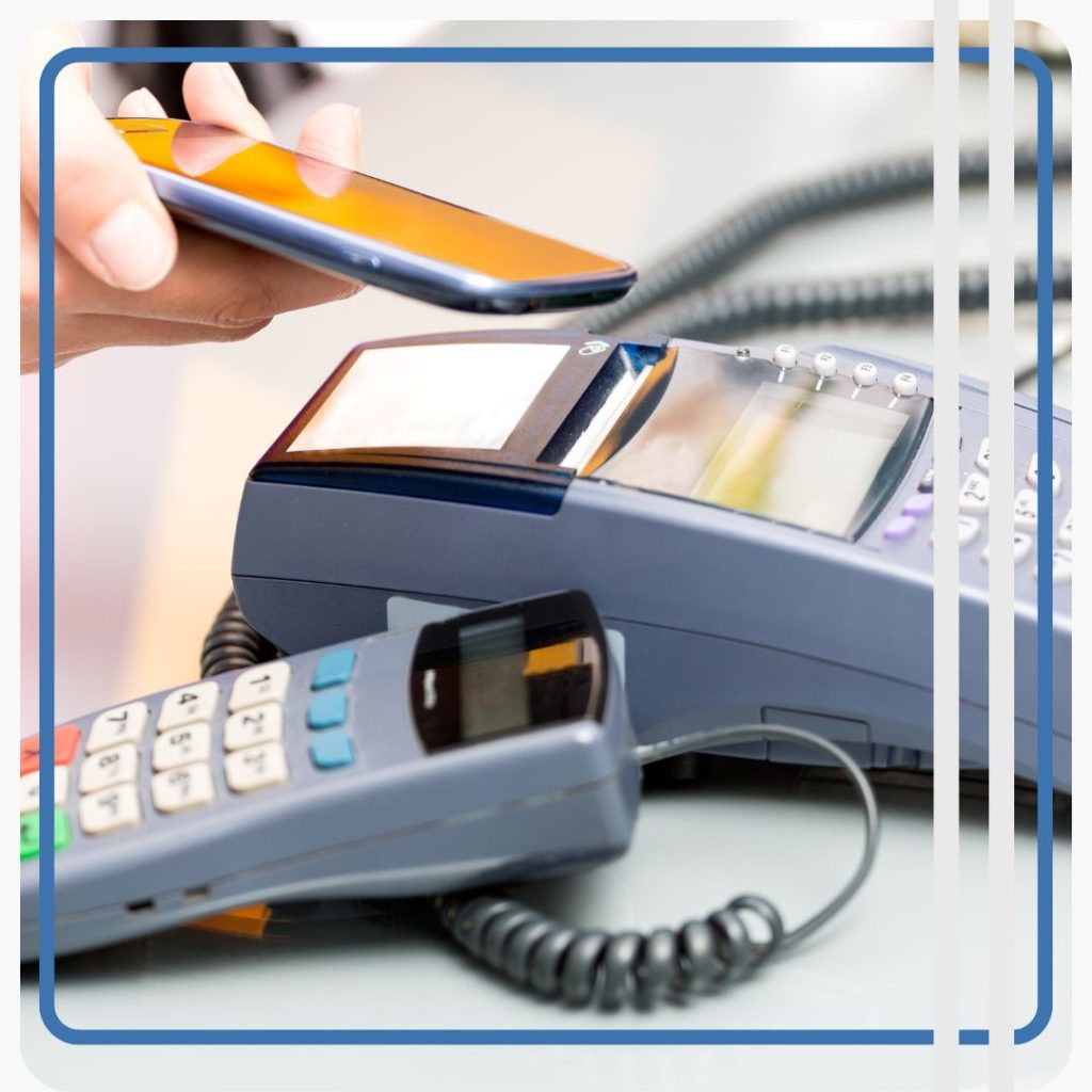 using credit card reader